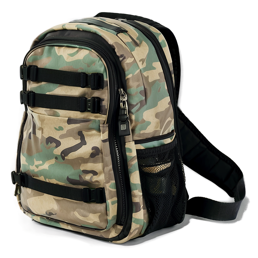 Book Bag With Side Pockets Utility Png 42