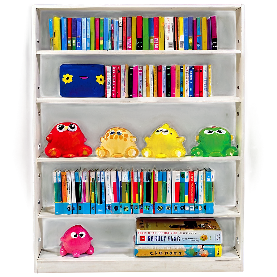 Bookshelf For Nursery Png Jba