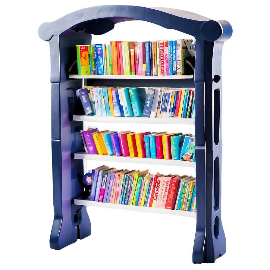 Bookshelf For Nursery Png Myc38