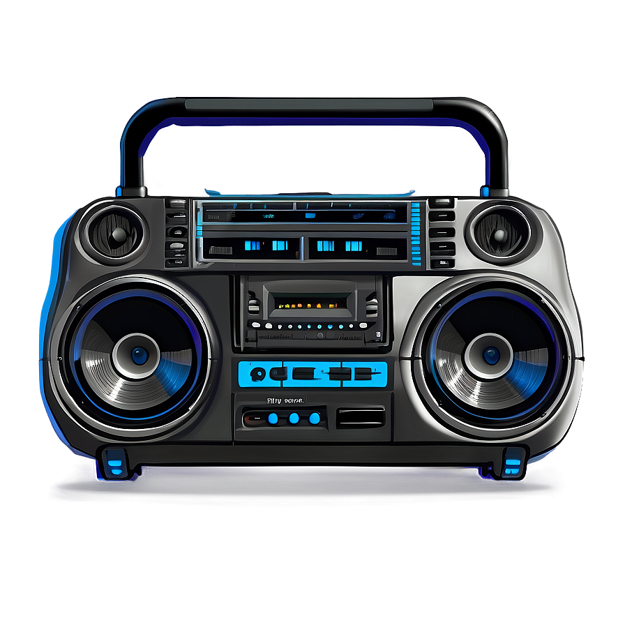 Boombox With Remote Control Png 56