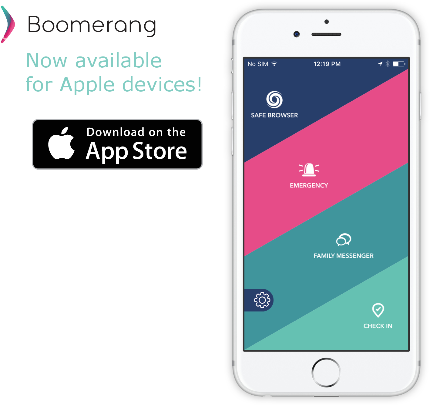 Boomerang App Apple Devices Promotion PNG with transparent background