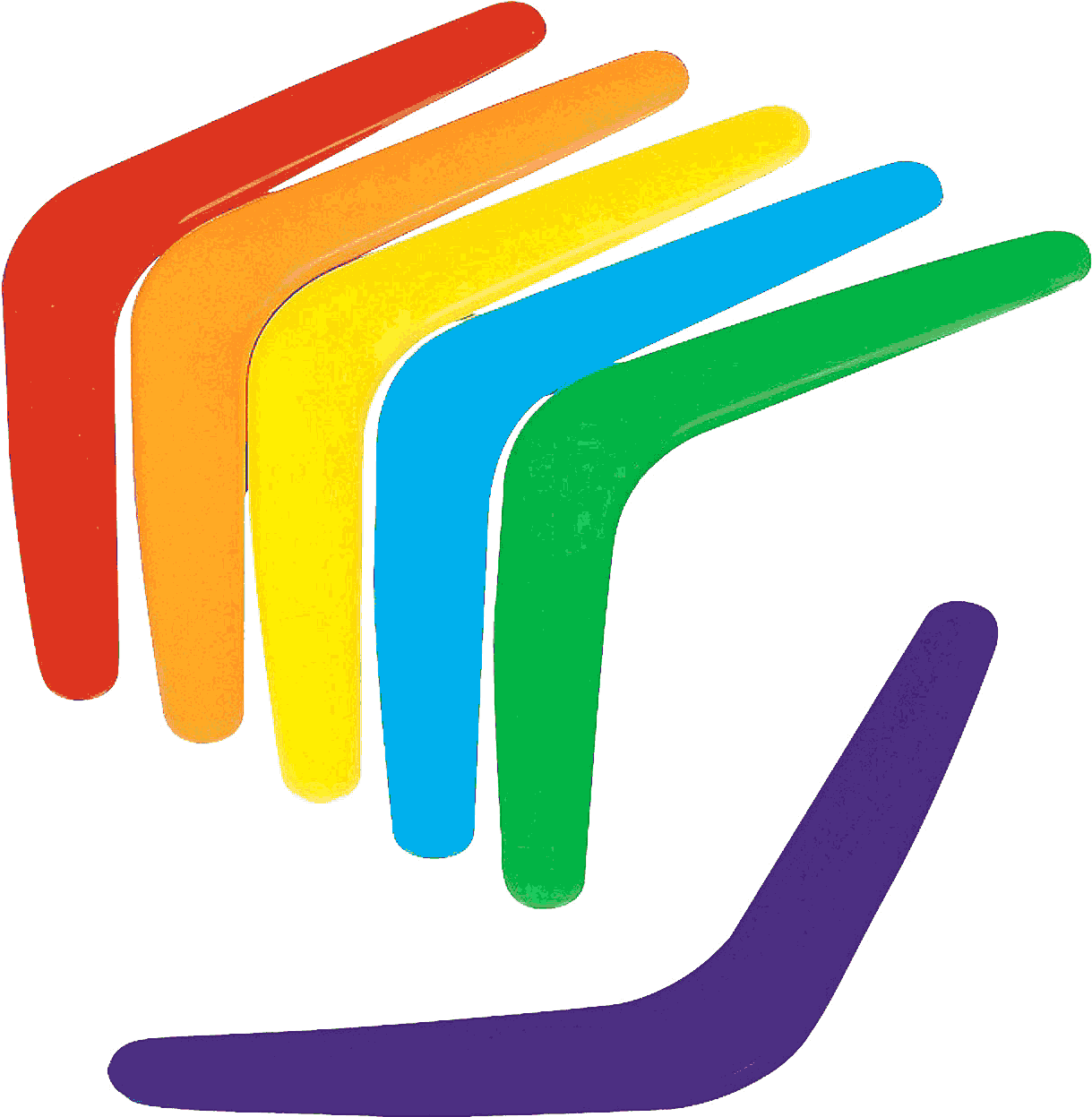 Boomerang - Plastic Bright Boomerangs By Fun Express, HD Png Download PNG with transparent background