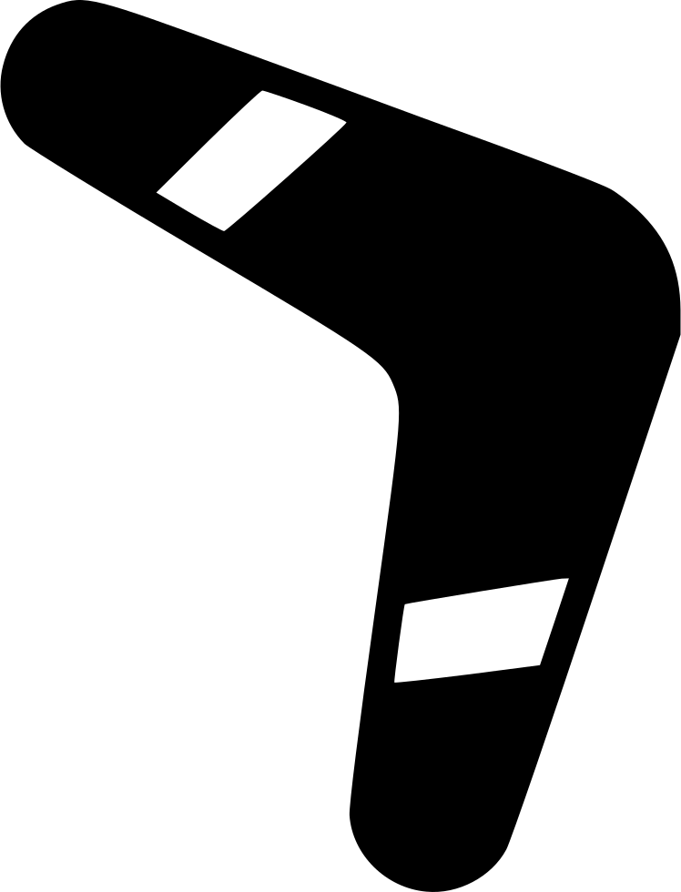 Boomerang Weapon Hunting Shot Toy - Boomerang Png, Transparent Png PNG with transparent background