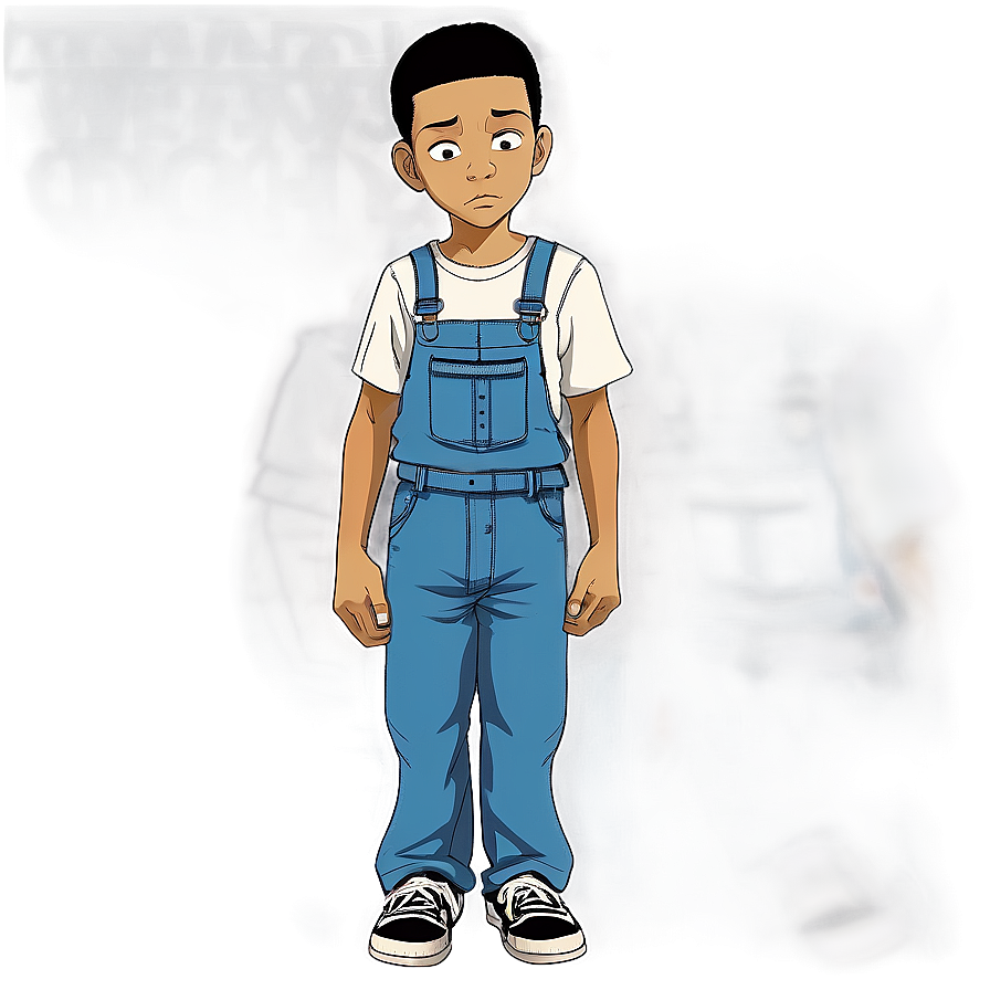 Boondocks Kid Riley Freeman Png Uqm