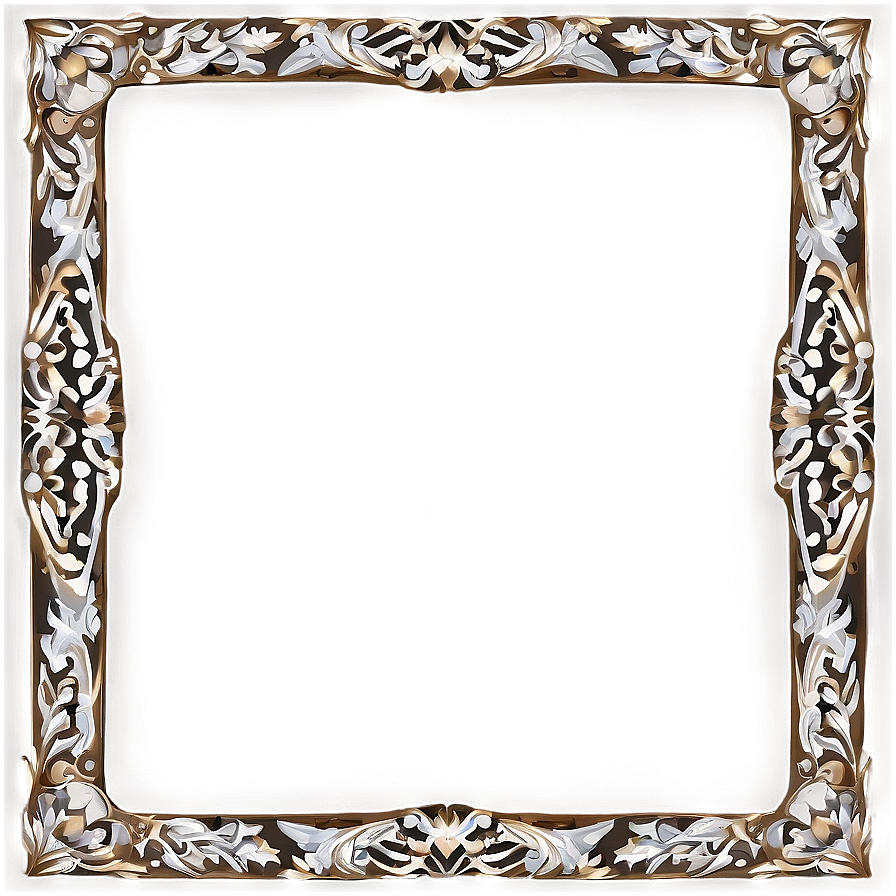 Border Decorative Frame Png Eob