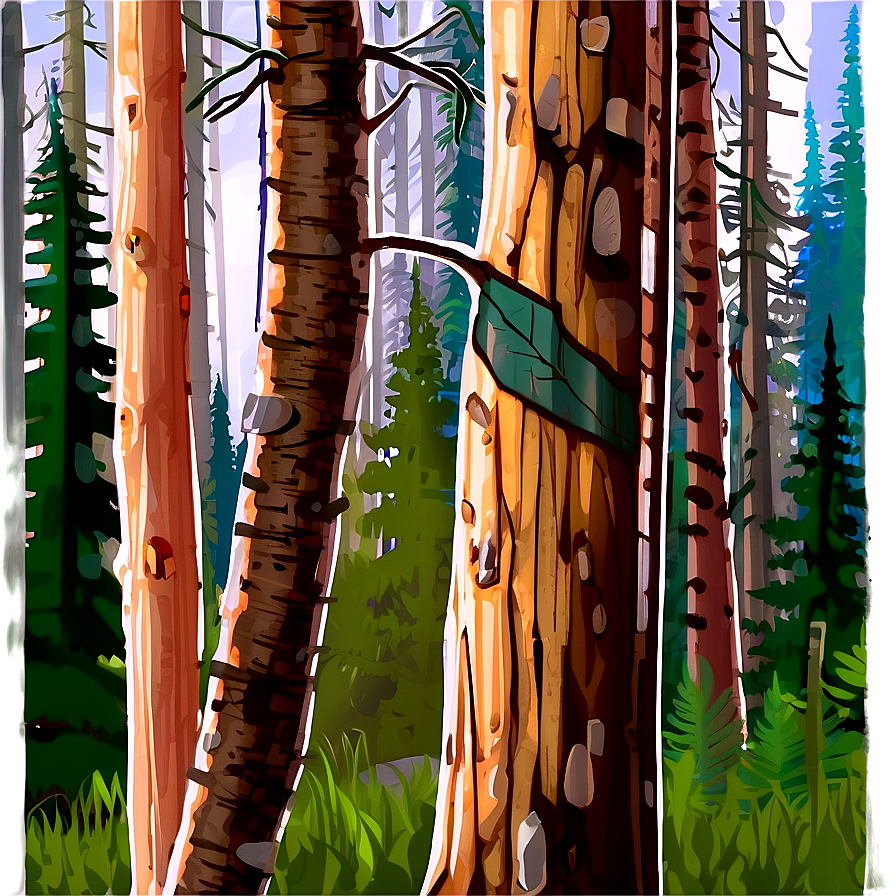 Boreal Forest Clipart Png Qyt