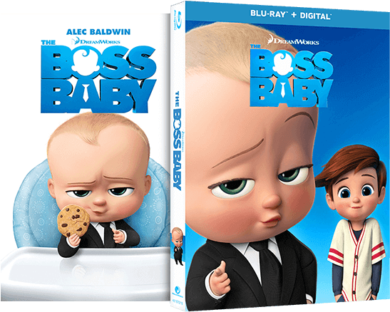 Boss Baby Animated Movie Cover PNG with transparent background