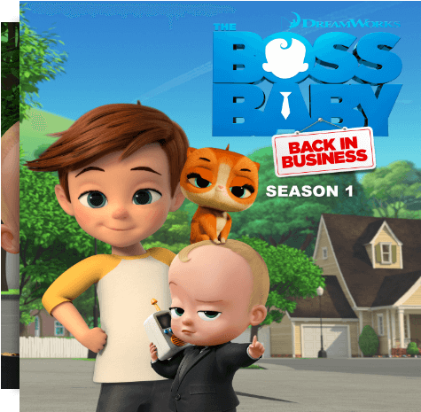 Boss Baby Backin Business Season1 Promo PNG with transparent background