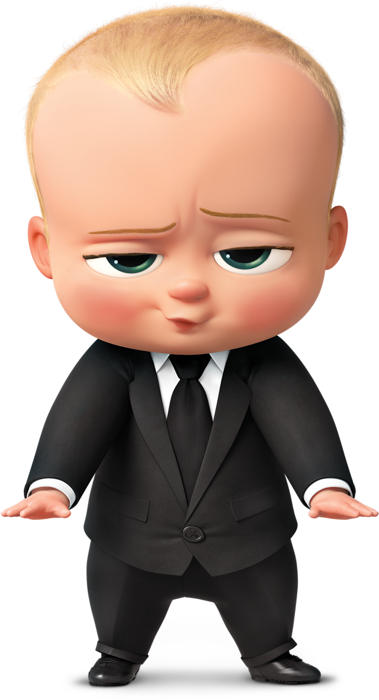 Boss Baby Character Pose