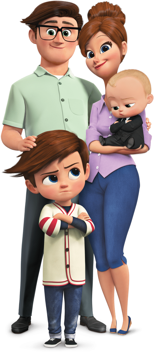 Boss Baby Family Portrait