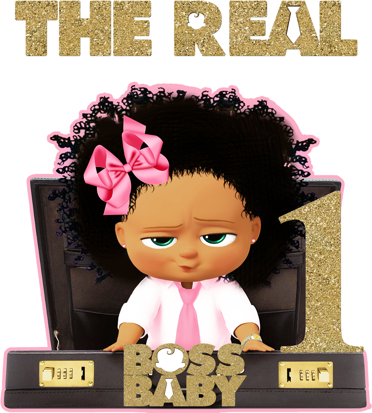 Boss Baby Girl Executive Attitude