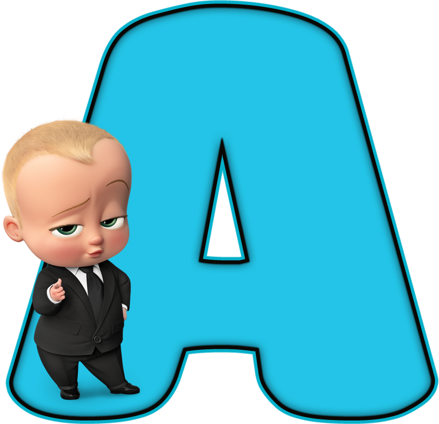 Boss Baby Letter A