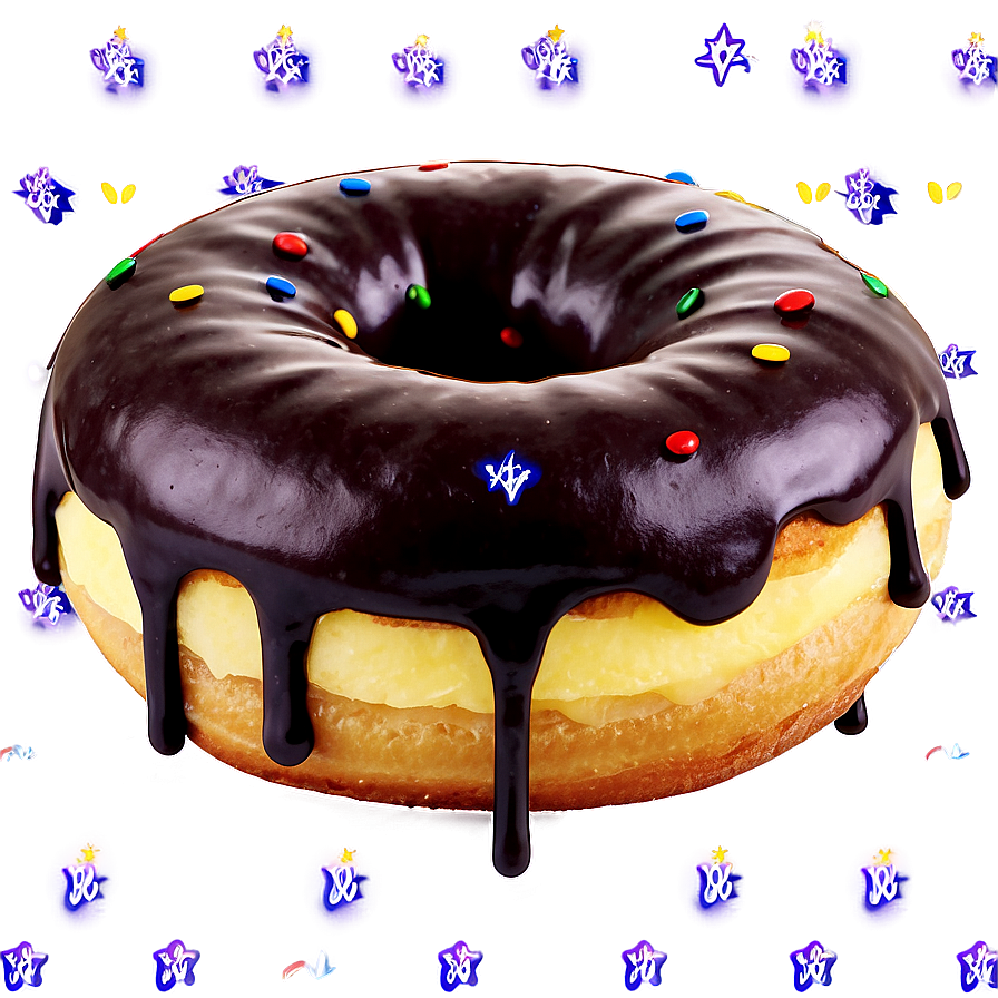 Boston Cream Donut Png Xvi