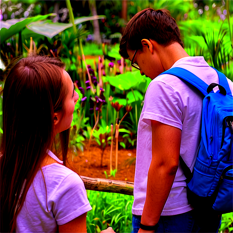 Botanical Garden Field Trip Png Wpm49