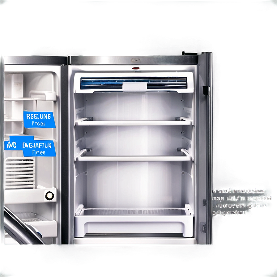 Bottom Freezer Fridge Png 3