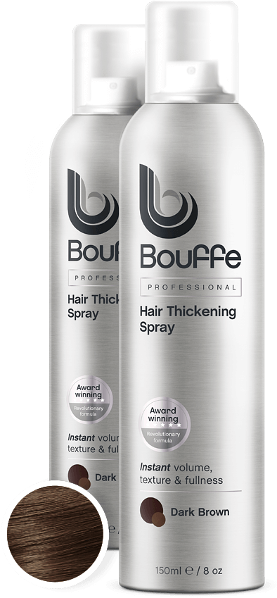 Bouffe Dark Brown Hair Thickening Spray