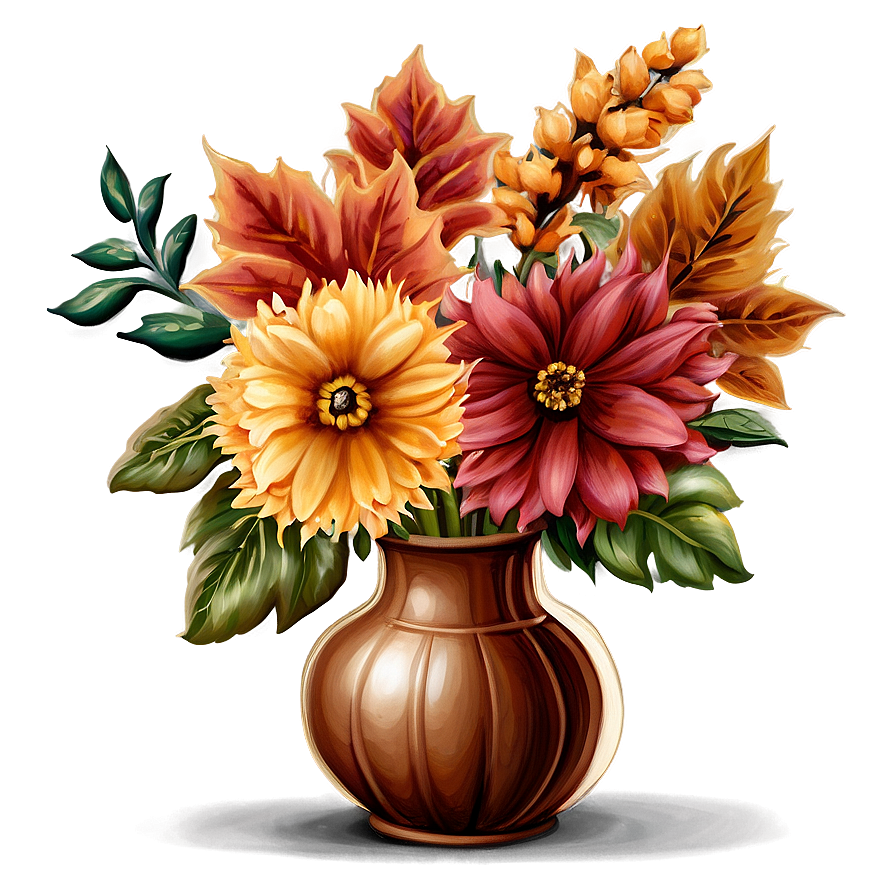 Bountiful Fall Blooms Png Fvu