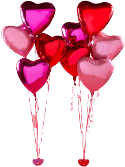 Bouquetof Heart Shaped Balloons