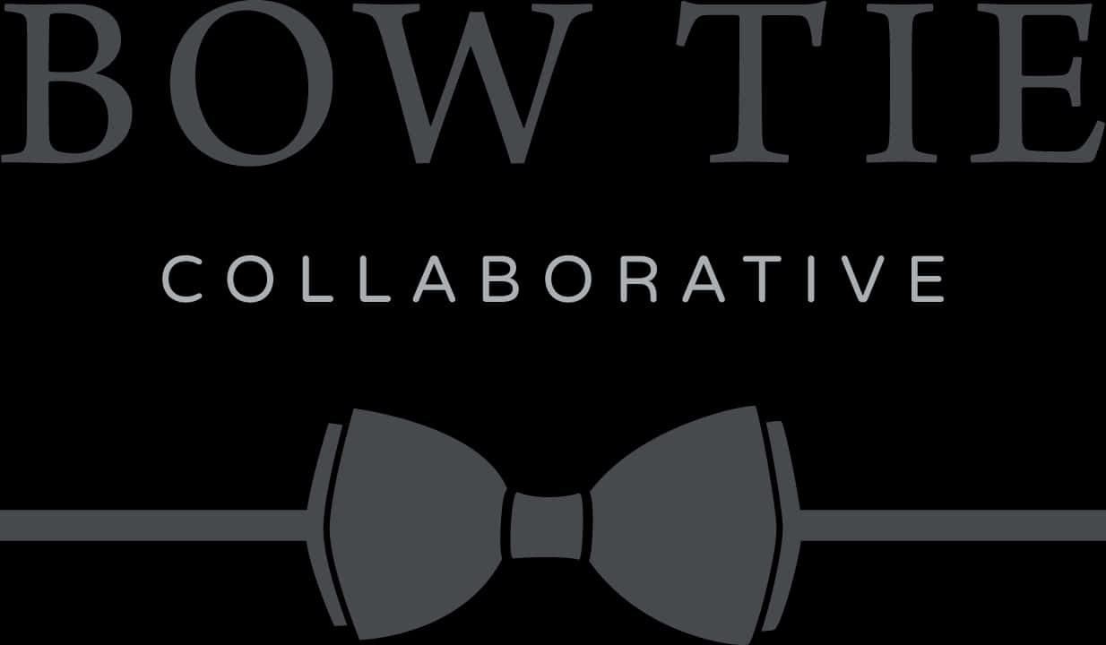 Bow Tie Collaborative Logo PNG with transparent background
