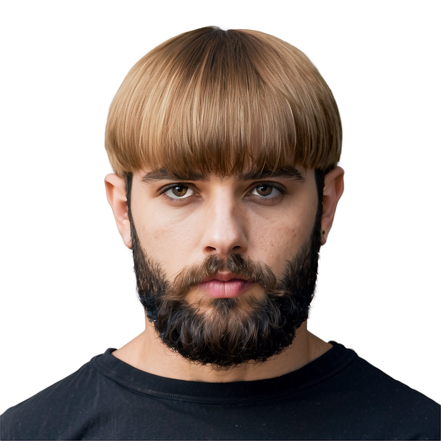 Bowl Cut With Beards Png Odh68