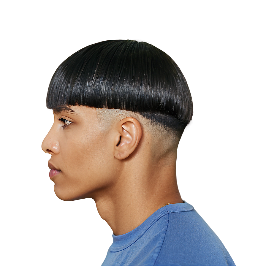 Bowl Cut With Taper Fade Png 06212024