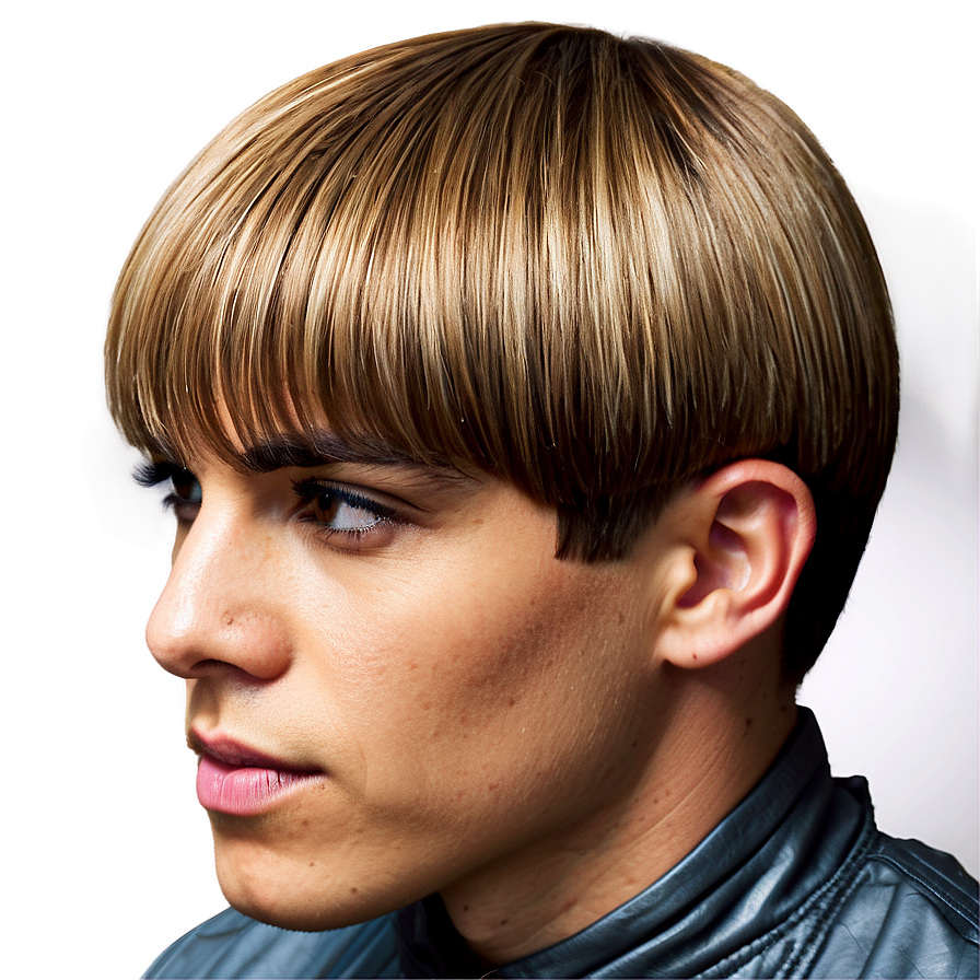 Bowl Cut With Taper Fade Png 06212024