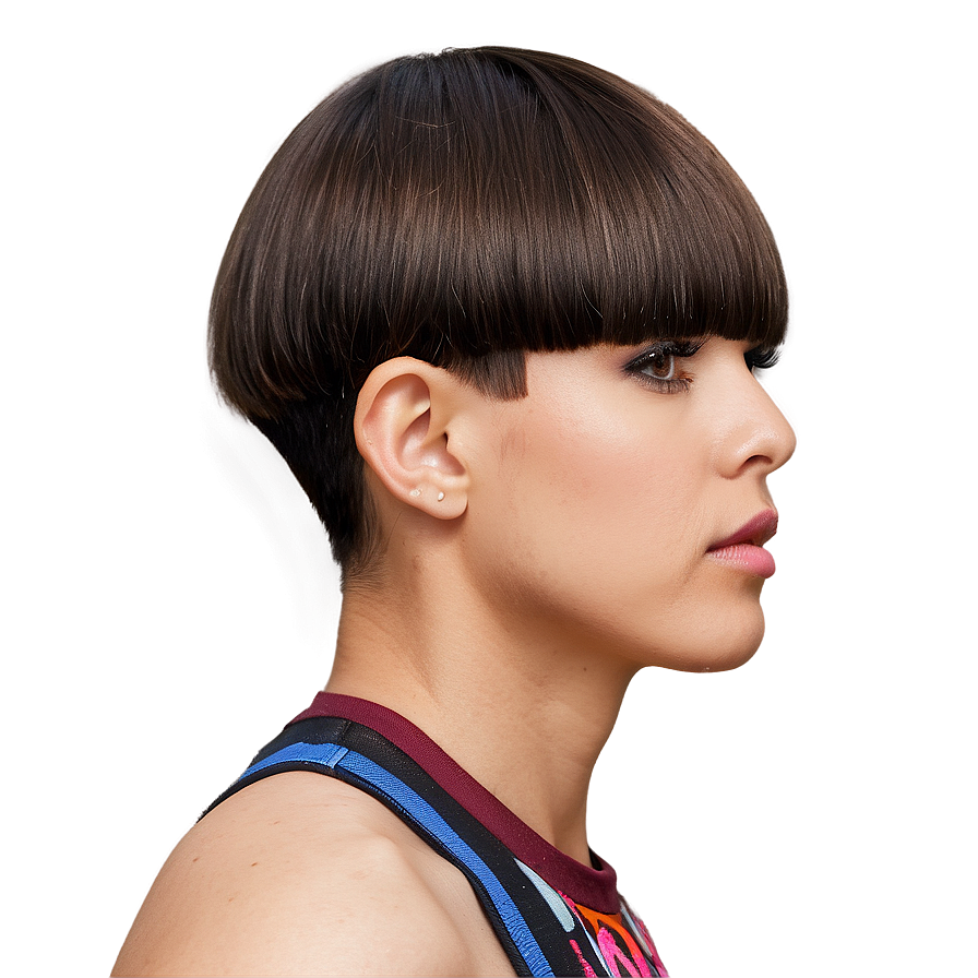 Bowl Cut With Undercut Png 73