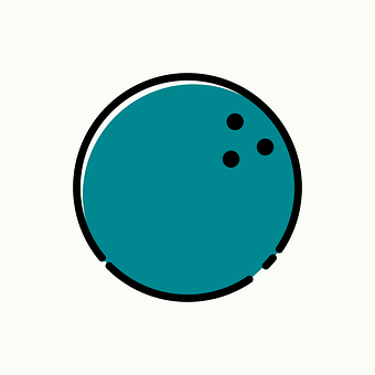 Bowling Ball Icon PNG with transparent background