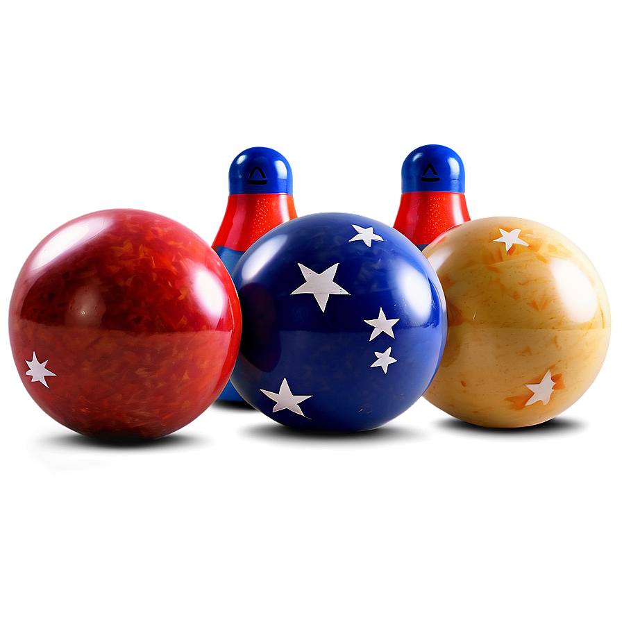 Bowling Ball With Stars Png Flw98