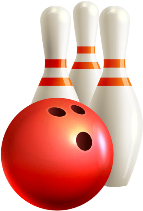 Transparent Bowling Strike Png - Transparent Background Bowling Clipart, Png Download PNG with transparent background