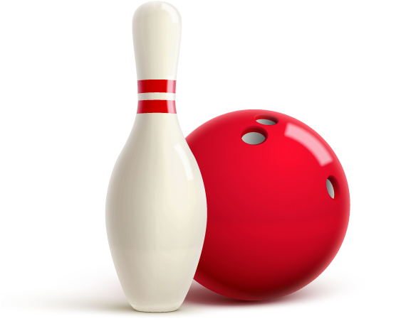 Bowling Rolls Png Pic - Bowling Ball And Pin Png, Transparent Png PNG with transparent background