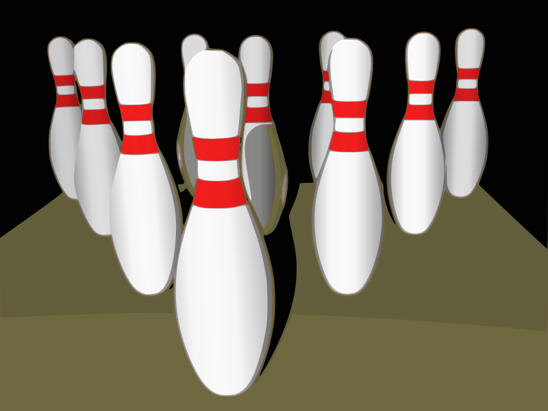 Bowling Pins Setup