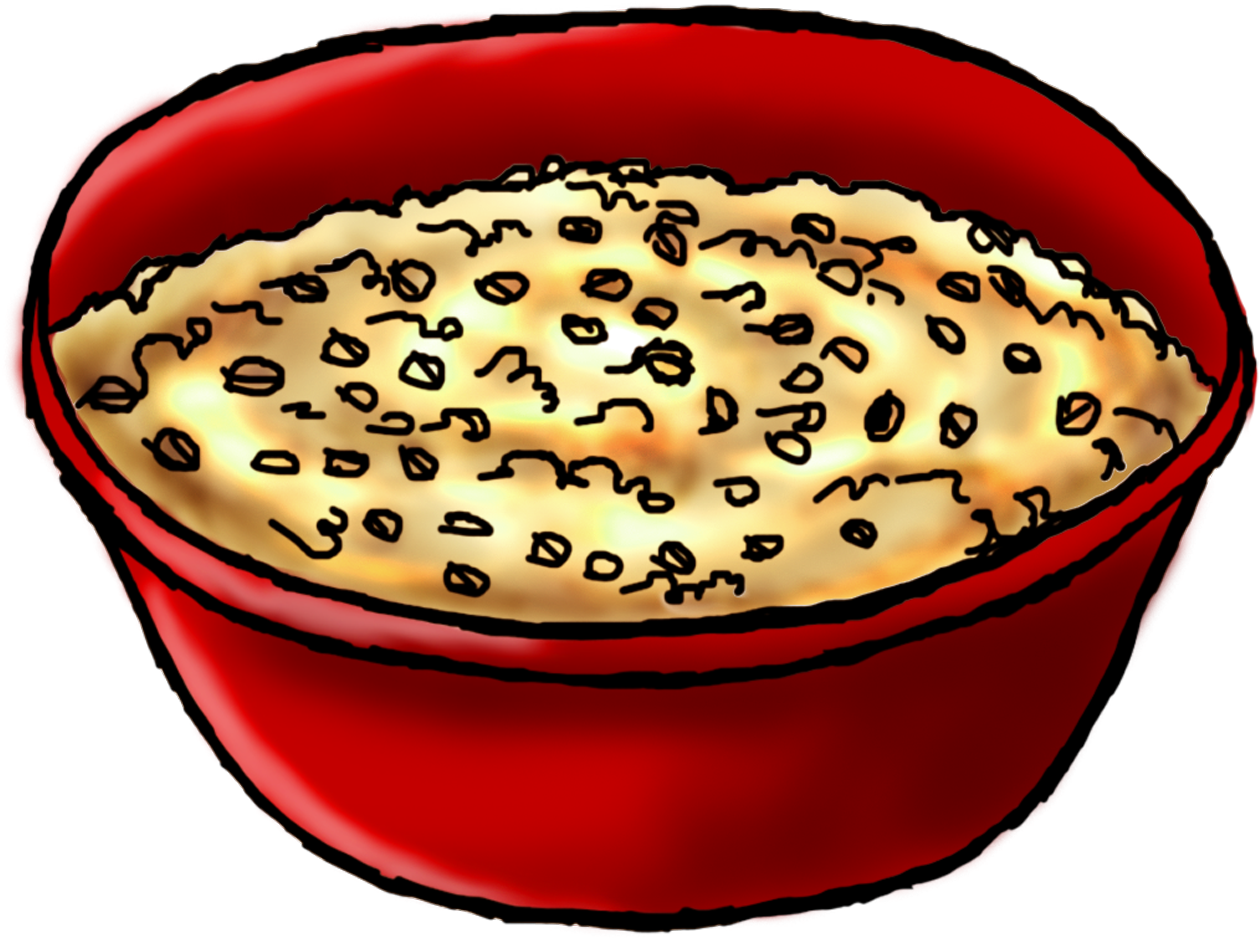 Bowlof Oatmeal Illustration