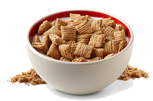 Bowlof Shredded Wheat Cereal PNG with transparent background