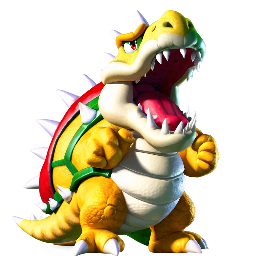 Bowser Roaring Loudly Png Nys