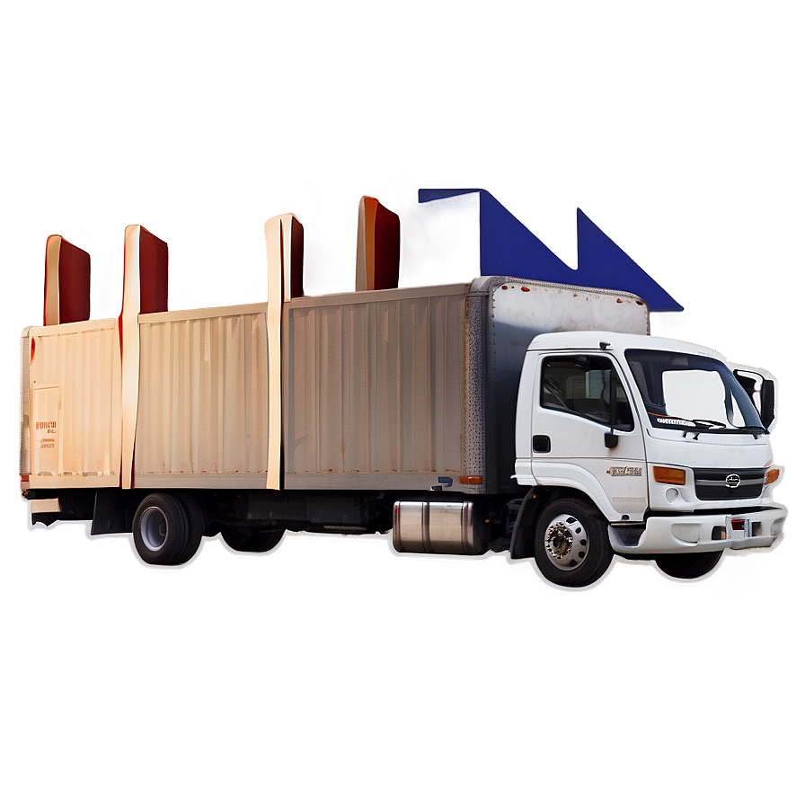 Box Truck Delivery Service Png 05042024