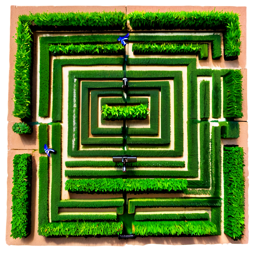 Boxwood Maze Png Tel30