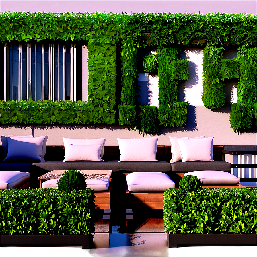 Boxwood On Terrace Png Imr