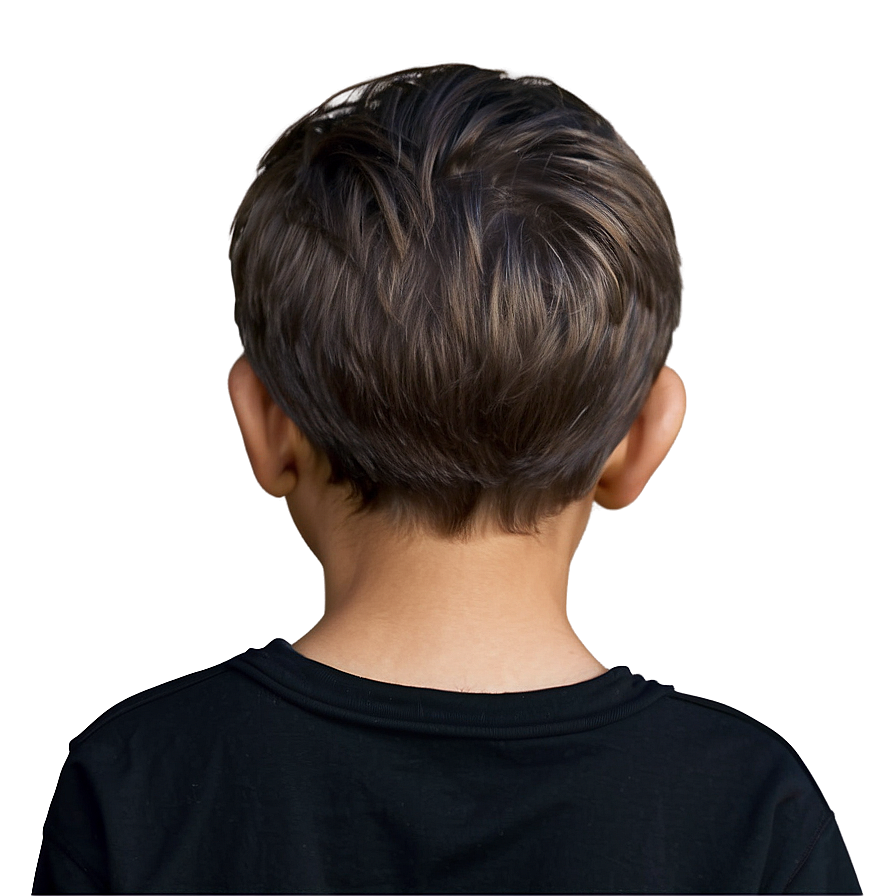 Boy Hair Back View Png 2