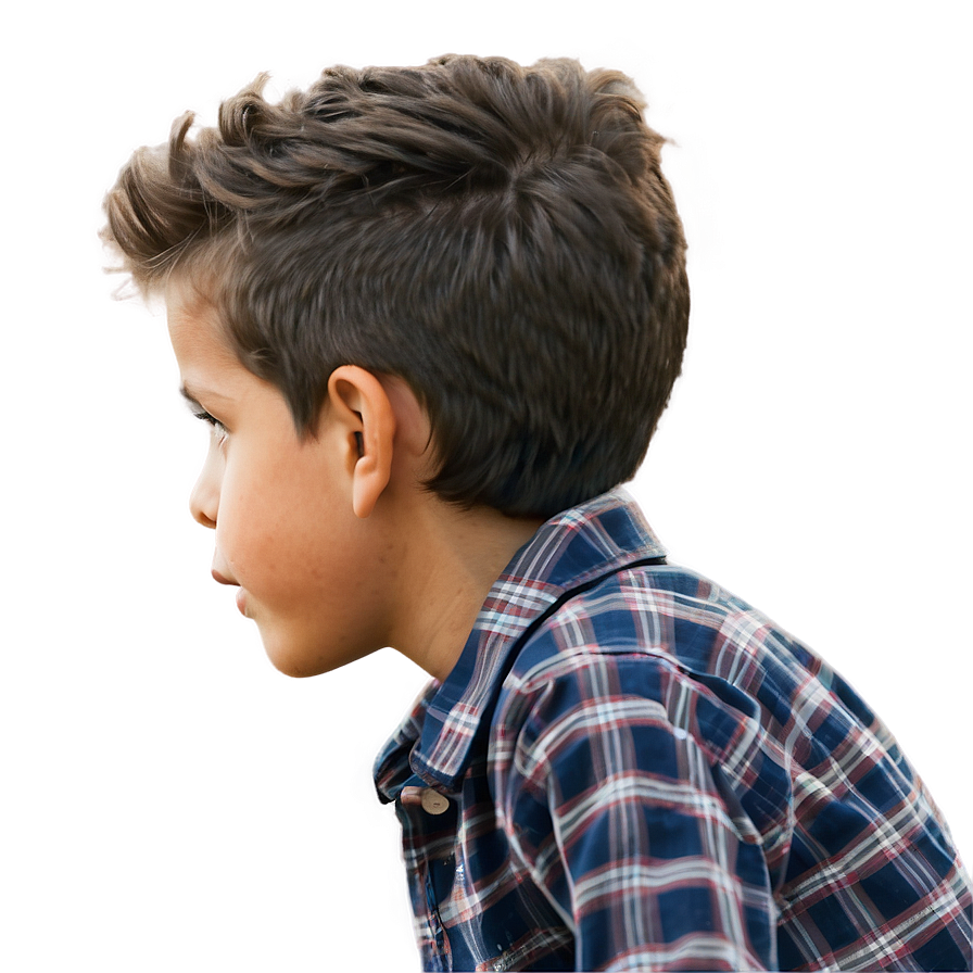 Boy Hair Side View Png 96