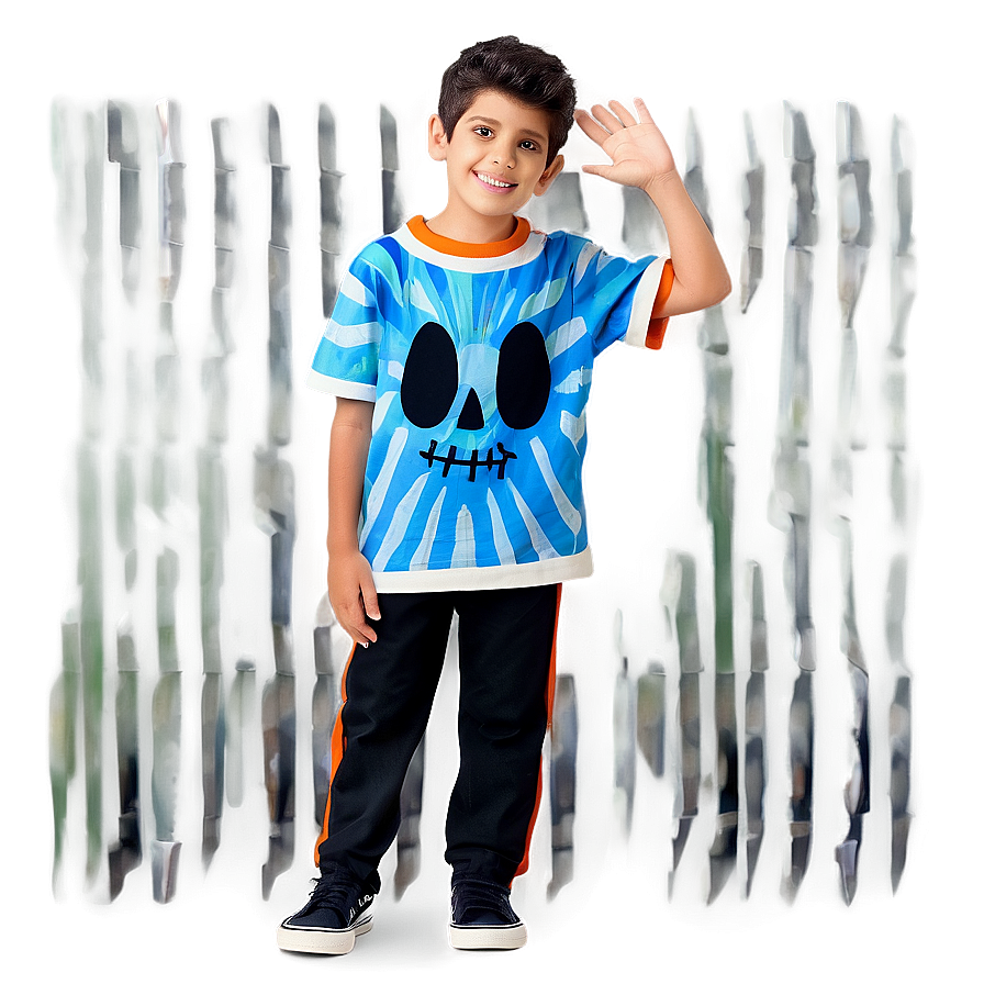 Boy In Halloween Costume Png Ovt