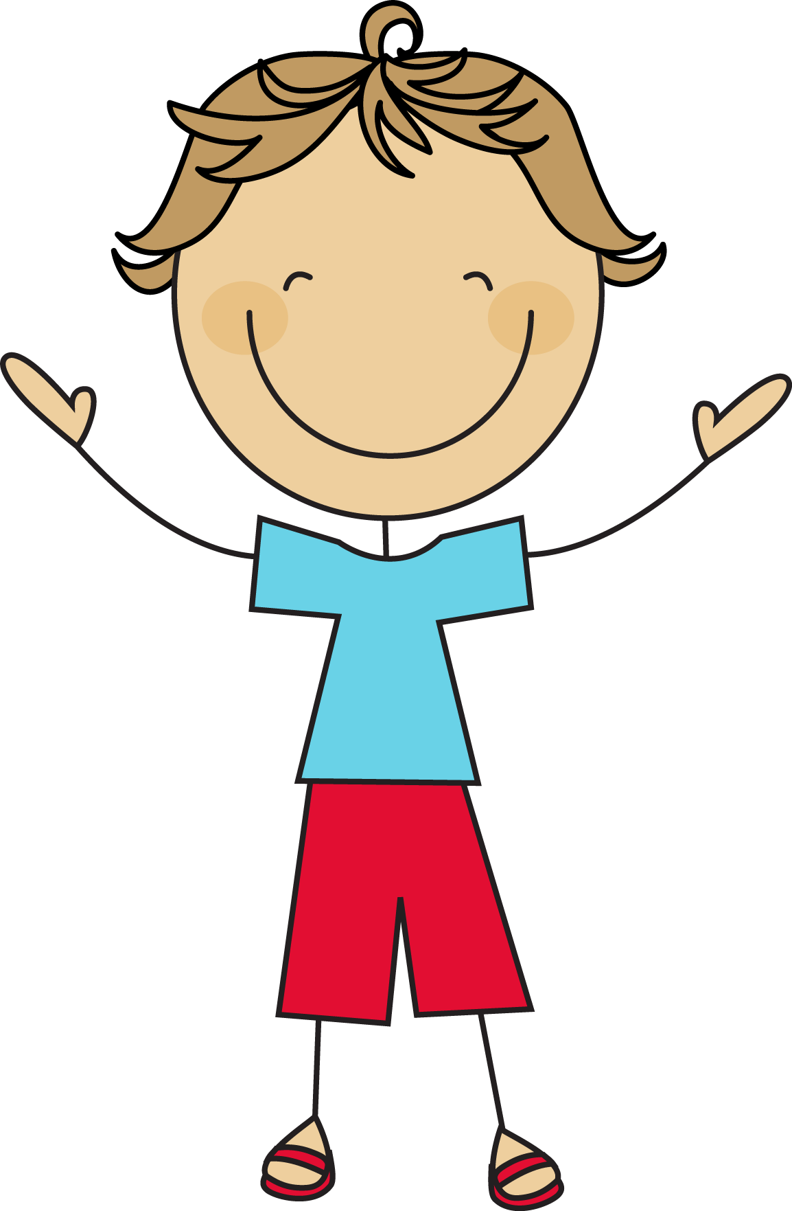 Boy Stick Figure Clipart, HD Png Download PNG with transparent background