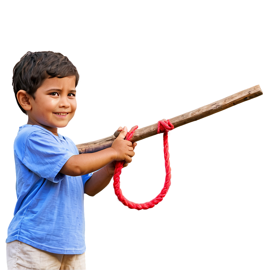 Boy With Slingshot Png 4