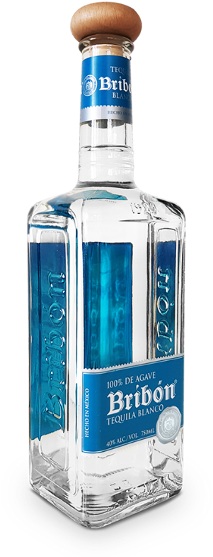 Bribon Blanco Tequila Bottle - Bribon Tequila, HD Png Download PNG with transparent background
