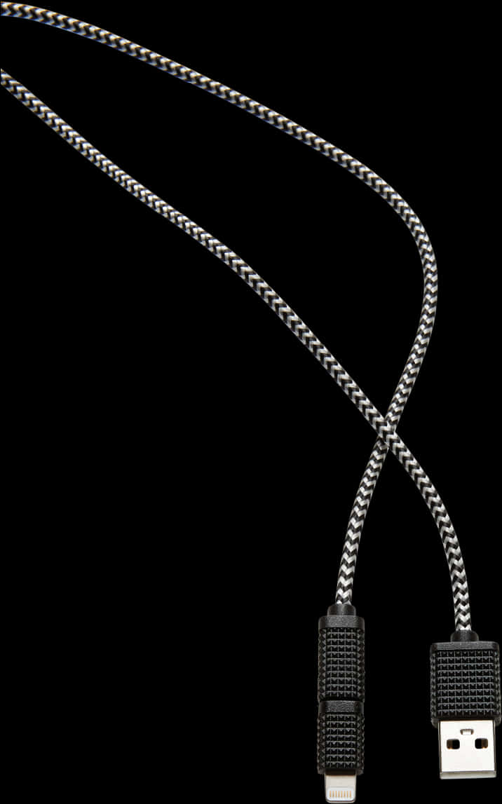 Braided U S B Lightning Cable