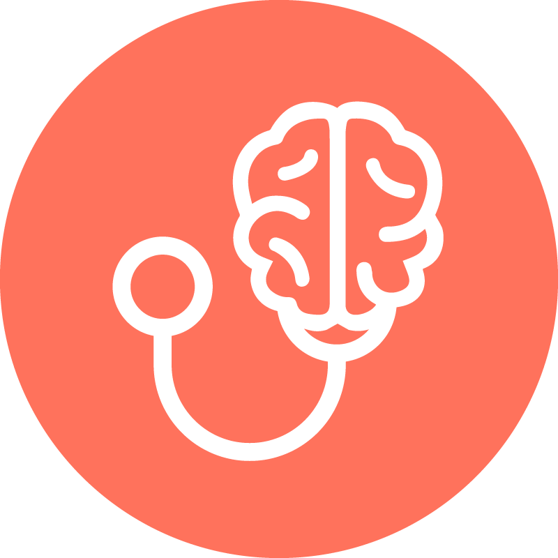 Brain Health Concept PNG with transparent background