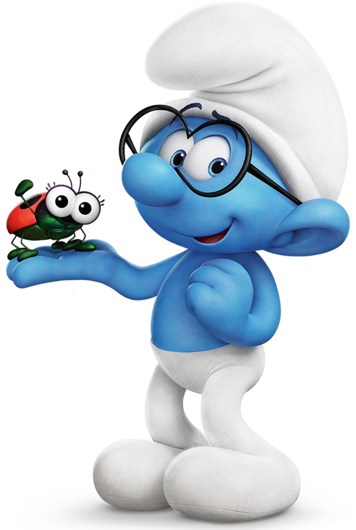 Brainy Smurfwith Caterpillar