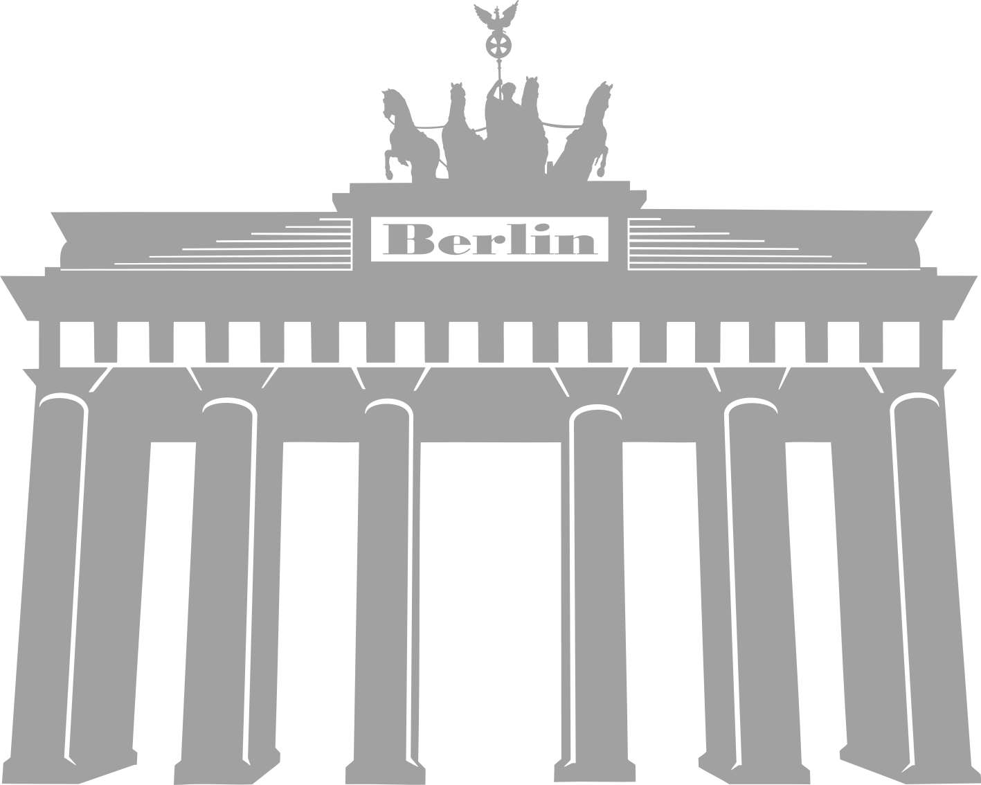 Transparent Brandenburg Gate Png - Brandenburg Gate Transparent Background, Png Download PNG with transparent background