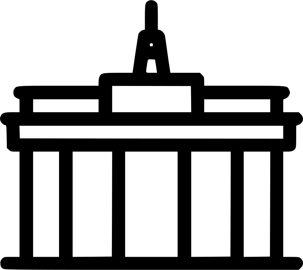 Berlin Brandenburger Tor Germany - Brandenburger Tor Icon, HD Png Download PNG with transparent background