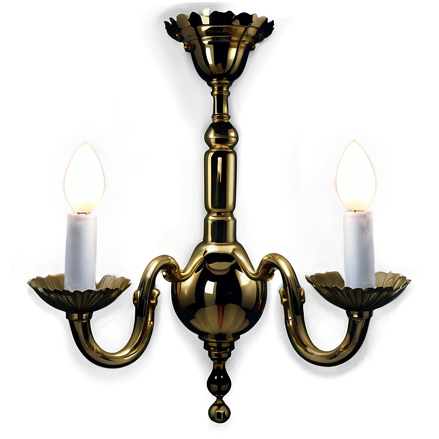 Brass Chandelier Png 05252024